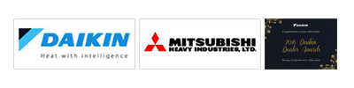 Mitsubishi & daiken heat pump suppliers